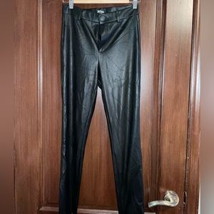 Zara faux leather pants